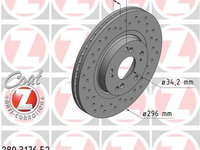 Disc frana ZIMMERMANN 280.3176.52