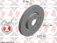 Disc frana ZIMMERMANN 280.3192.52