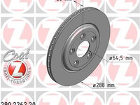 Disc frana ZIMMERMANN 290.2262.20