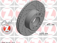 Disc frana ZIMMERMANN 400.3614.52