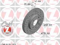 Disc frana ZIMMERMANN 430.1454.52