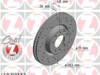 Disc frana ZIMMERMANN 440.3133.52