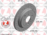 Disc frana ZIMMERMANN 450.5209.52