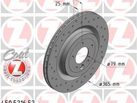 Disc frana ZIMMERMANN 450.5216.52