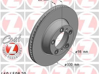 Disc frana ZIMMERMANN 460.4508.20