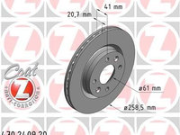 Disc frana ZIMMERMANN 470.2409.20