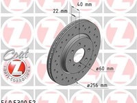 Disc frana ZIMMERMANN 540.5300.52