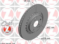 Disc frana ZIMMERMANN 590.2825.20