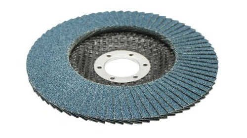 Disc lamelar abraziv cu zirconiu pentru taiat si polizat metal, inox P40, 125mm ERK AL-010223-7
