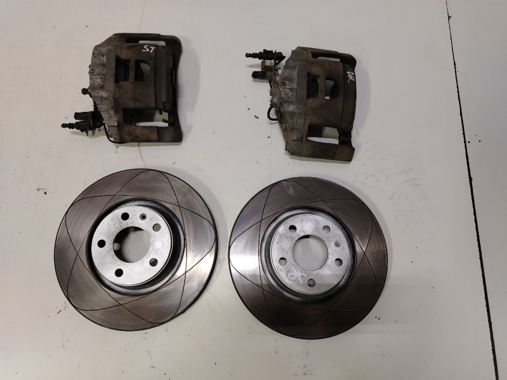 Discuri 320 mm etrier Kit conversie A6 C6 A4 B8 A4 B7 S line 3.0 2.7 2.0 TFSI BPJ