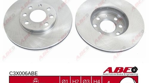 Discuri frana fata Opel Astra G SET 2 buc