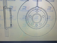 Discuri frana fata road house audi a4 b8 2.0 tdi