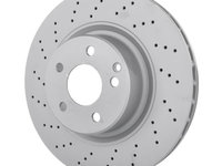 Discuri frana punte fata Disc frana perforat/ventilat original Mercedes Clasa-C A2204212512 B330 Nr18 A2204212512 Mercedes-Benz C-Class W204/S204/C204 [facelift] [2011 - 2015]