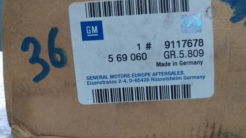 Discuri frana punte fata Disc frana punte fata original GM 9117678 B340 Nr36 9117678 Opel Combo C [2001 - 2005]