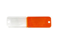 Dispersor lampa semnalizare fata cu pozitie Fso Polonez 01.1978-12.2002 LUBLINII 05.1997- BestAutoVest, Alb - Orange partea stanga