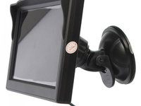 Display Auto LCD De 5&quot; D706-B Cu Ventuza Pentru Parbriz 226013