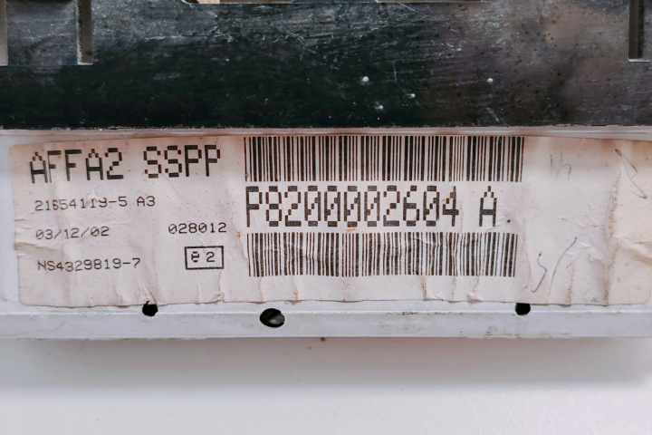 Display Bord, cod P8200002604A P82000026