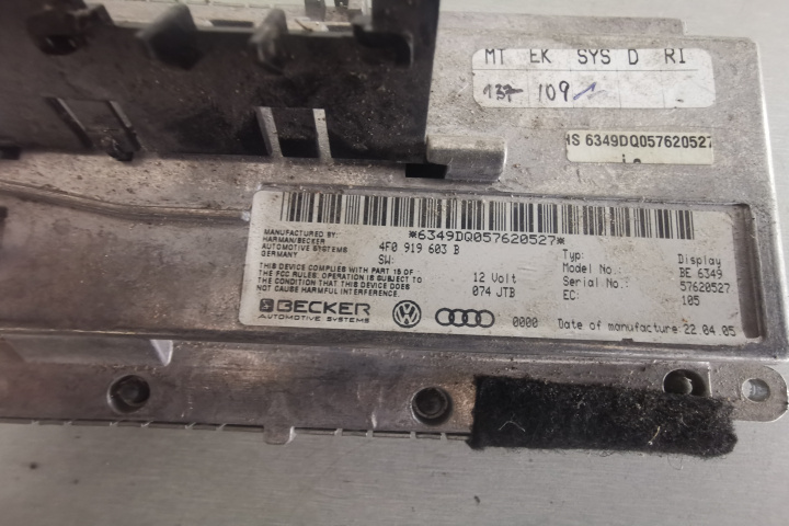 Display bord Display bord, cod 4F0919603