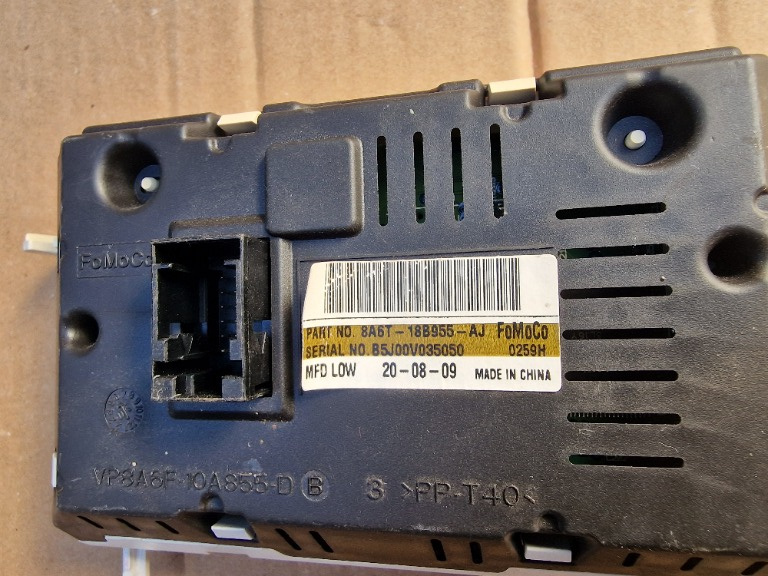 Display bord ford fiesta 2009 > cod 8A6T