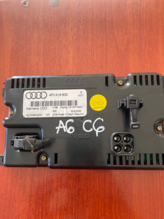 Display bord navigație Audi A6 C6 4F co