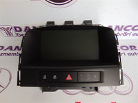 DISPLAY CENTRAL OPEL ASTRA J - COD: 20935346 / AN 2011