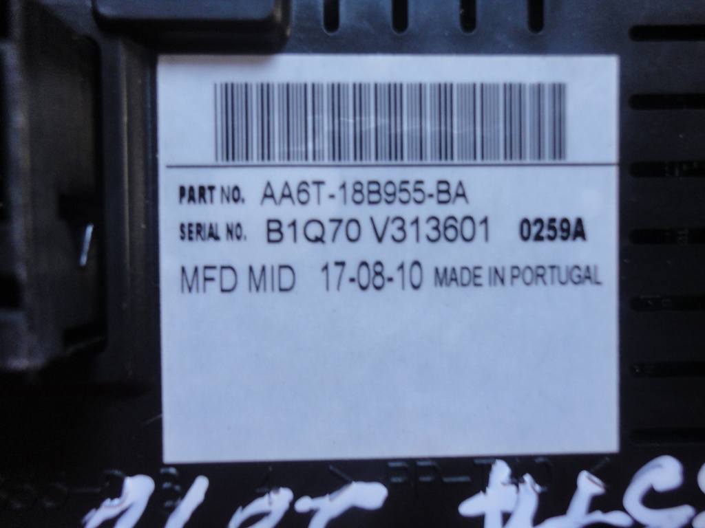 Display LCD ford fiesta 2010 cod: AA6T-18B955-BA 478