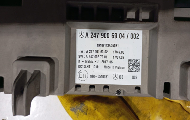 Display LCD Instrument Cluster A24790069