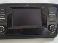 Display navigatie, cod 5E0919605D, Skoda Octavia 3 (5E3)