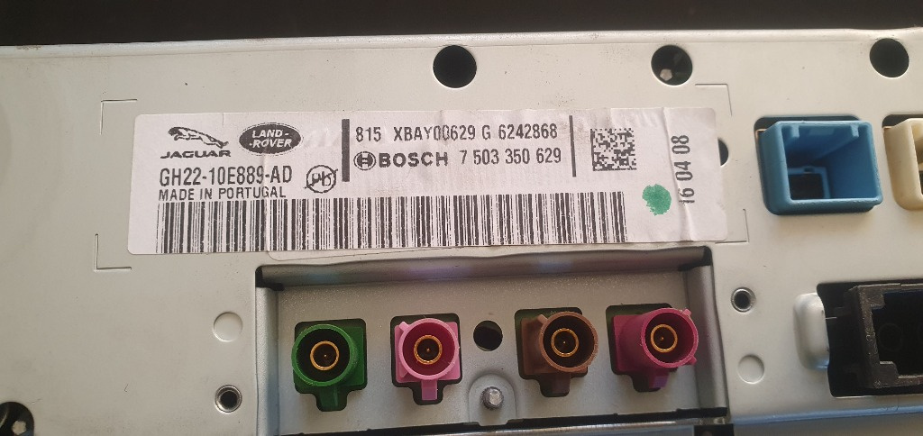 Display Range Rover LR4 2016 COD GH22-10