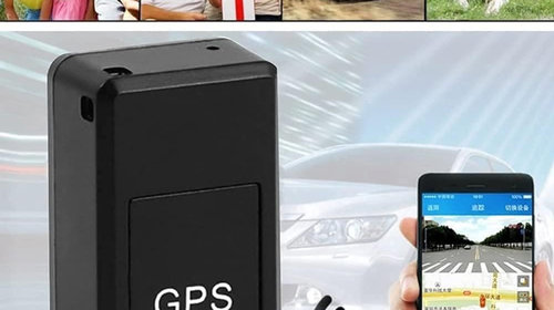 Dispozitiv Inteligent Pentru Urmarire Prin GPS, Cu Microfon, GMO, Compatibil Cartela Sim Si Card Microsd, Cu Magnet Puternic + Cablu Usb To Mirco Usb, Negru RAZ146