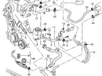 Distribuitor apa Volkswagen Passat B5.5 (3B) Berlina 2005 1.9 TDI OEM 038121145