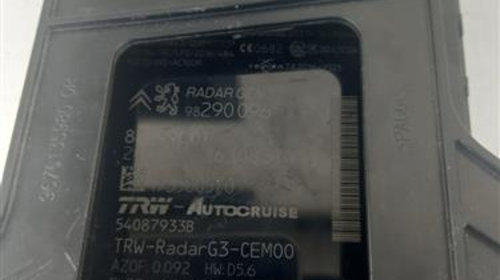 Distronic , Radar senzor cu suport Peugeot 3008 , 5008 , Citroen , Opel Grandland X cod 86299C01 , 54087933B