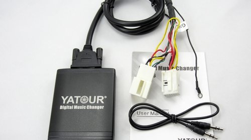 DMC Yatour ( adaptor mp3 USB/SD/AUX-IN ) AUDI, Volkswagen, Seat, Skoda - conector 12 pini