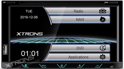 Dvd Auto 2 DIN Navigatie GPS Bluetooth USB SD