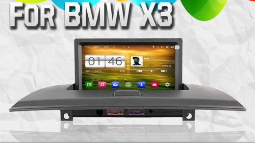 DVD AUTO NAVIGATIE ANDROID DEDICATA BMW X3 E8