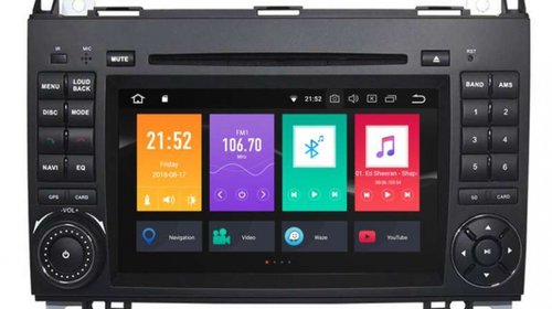 DVD Auto Navigatie Android Dedicata Mercedes Sprinter Carkit USB NAVD-P068