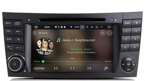 DVD AUTO Navigatie Android Mercedes BENZ E CLASS W211 CLS W219 INTERNET NAVD-P090