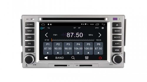 Dvd Auto Navigatie Dedicata Hyundai Santa Fe GPS CARKIT CARKIT USB TV NAVD-A008