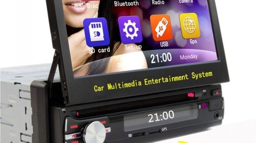 DVD Bluetooth GPS ecran retractabil 7 inch 1D