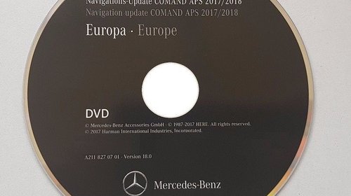 Dvd Cd Navigatie Mercedes Ntg1 Ntg2 Ntg3 Ntg4 Harti Mercedes 2018