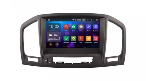 DVD GPS AUTO CARKIT Navigatie Android 7.1 Opel INSIGNIA QUAD CORE INTERNET WAZE NAVD-A573