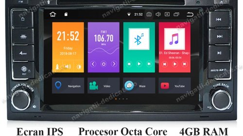 DVD GPS AUTO Navigatie Android VW TOUAREG MULTIVAN INTERNET WIFI CARKIT USB NAVD-P9200