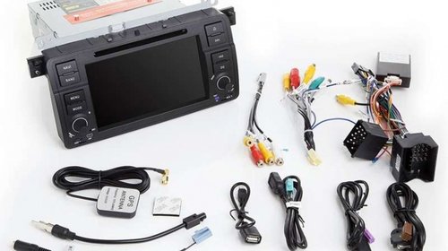 DVD GPS AUTO Navigatie DEDICATA Android BMW E46 ECRAN CAPACITIV INTERNET CARKIT USB NAVD-P052