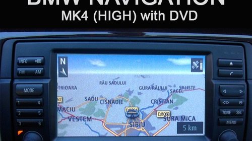 DVD harta navigatie BMW Road Map Europe HIGH 