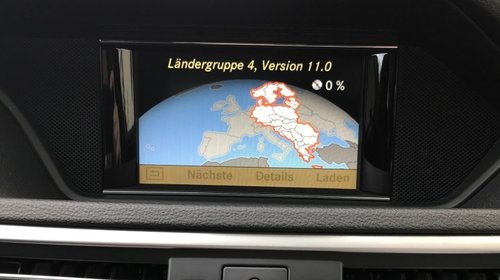 DVD harta navigatie Mercedes E Class W212 CLS harta ROMANIA + Europa 2018