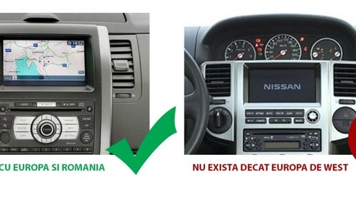 DVD HARTA NAVIGATIE NISSAN CONNECT PREMIUM (X6) EUROPA 2012-2013