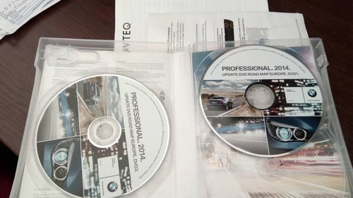 DVD Navigatie BMW Professional 2014 T1000-21053/21054/21055