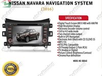 DVD NAVIGATIE NISSAN NAVARA NP300 2015-2019