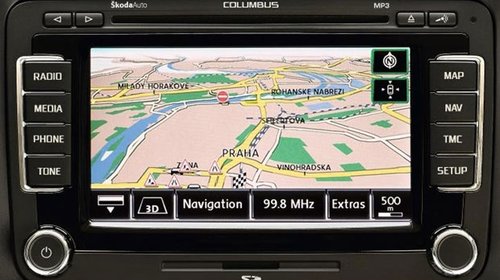 DVD RNS510 Harta dvd navigatie pt VW,SKODA,SE