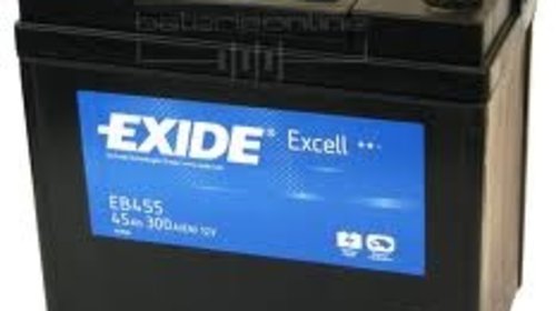 Eb455 baterie exide excell 45ah